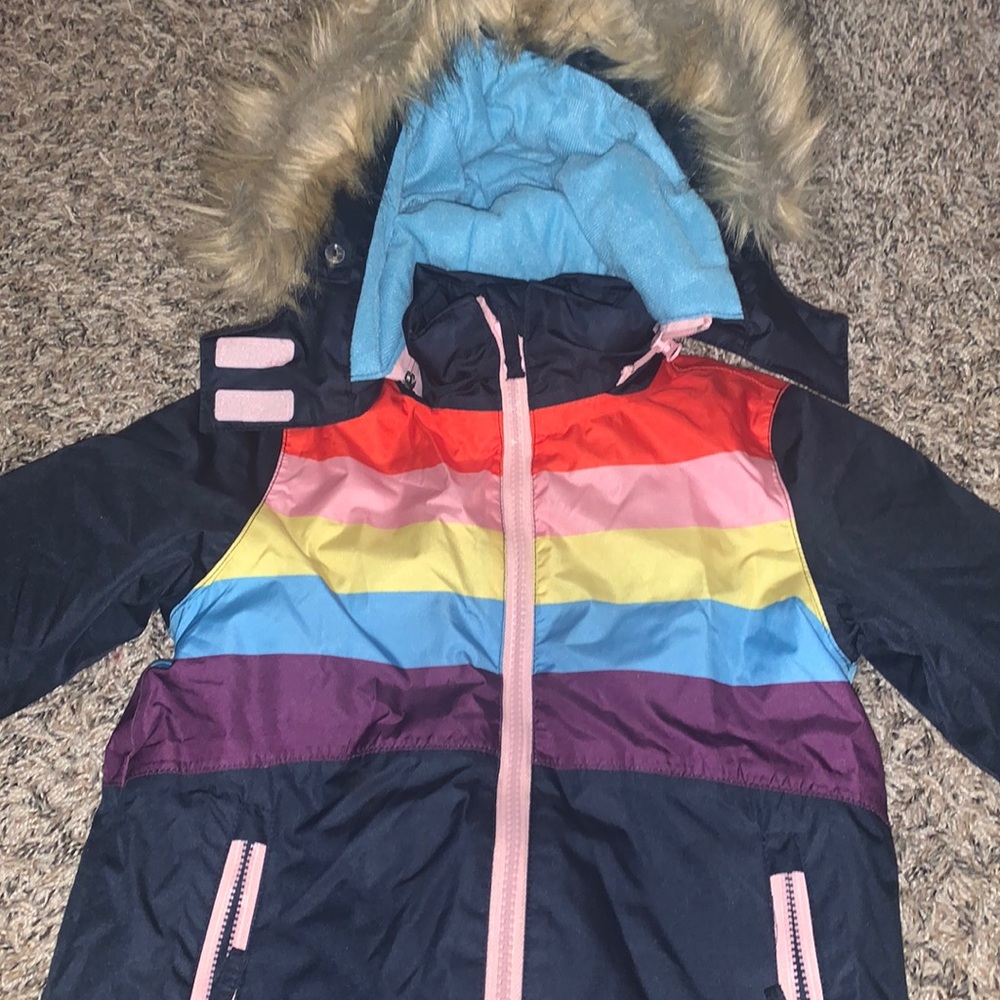 Coat with removable hood